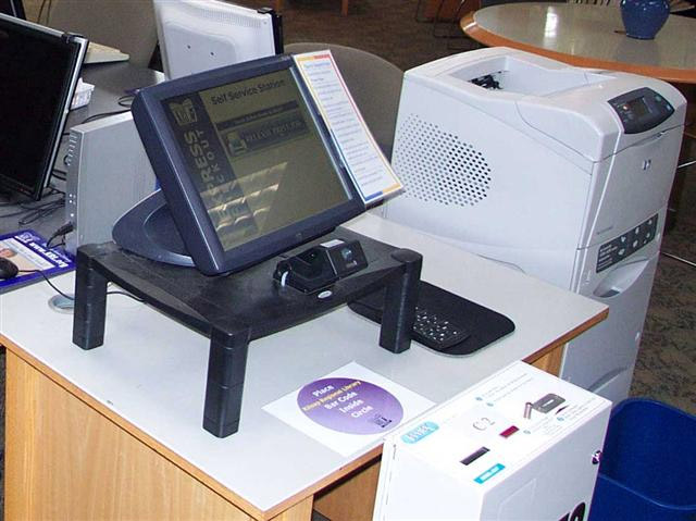 Bainbridgge Libary Computer